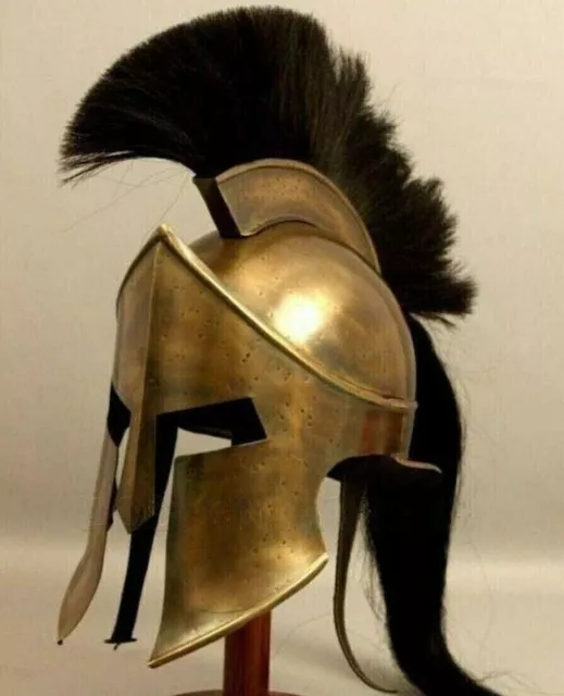 Medieval KING Leonidas Greek Spartan Armor 300 Roman Helmet Halloween Spartan