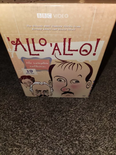 Allo Allo - The Complete Collection (19-Disc DVD Box Set) Rare OOP BBC Series