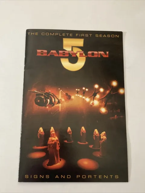 Babylon 5 Season 1 Replacement Insert (Booklet) Episode Guide Only NO DISCS