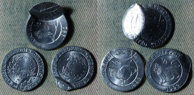 Error : Europa Pattern 1992 UK Lot 3 - 1/2 Ecu B/S IREC1354