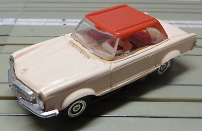 AMS Faller Ams Mercedes 230 SL Coupé Avec Moteur D'Armature Plate 60er An EBS122 