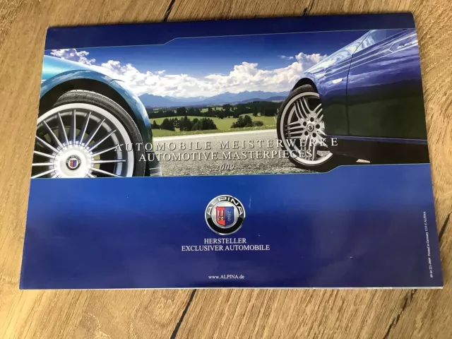 BMW Alpina D3,B7,B3,B5,B6 Poster