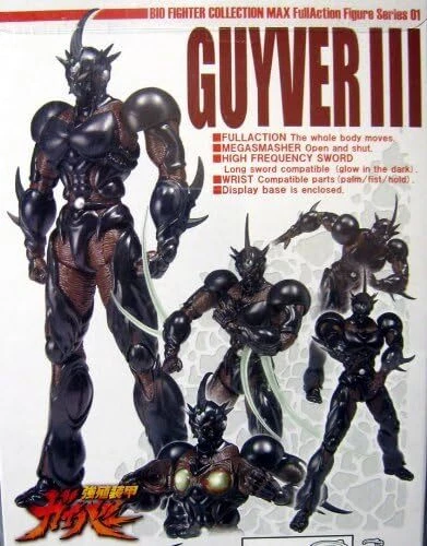 Max Factory BFC 01 Bio Booster Armor Guyver Guyver III Figure Dead stock