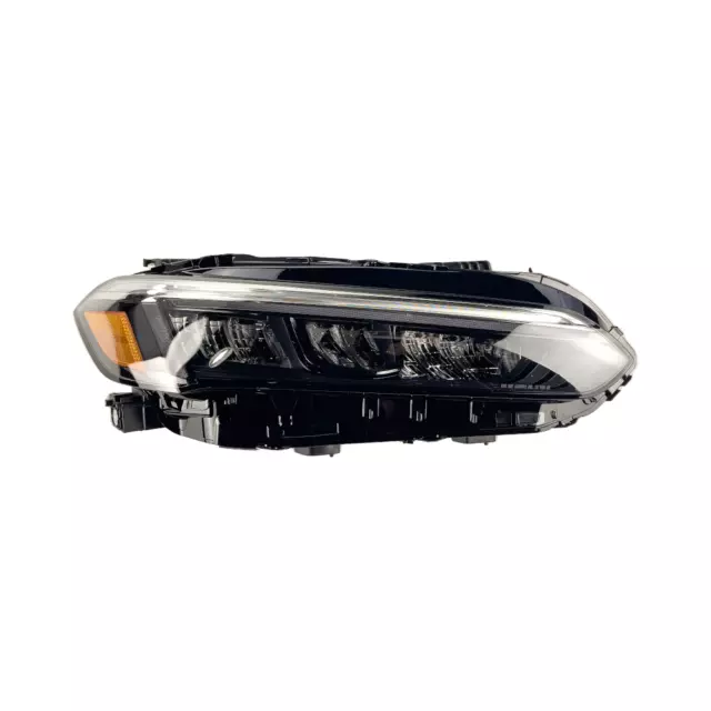 LED Headlight Assembly Passenger Black For 2022 2023 Honda Civic Sport Touring