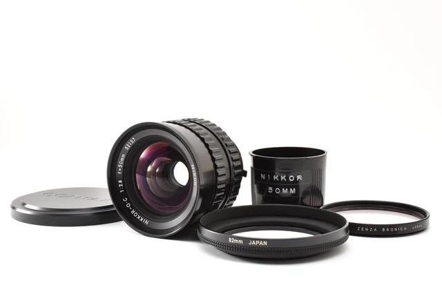 TOP MINT] NIKON NIKKOR-O.C O C 50mm f2.8 Lens For Bronica S S2 EC