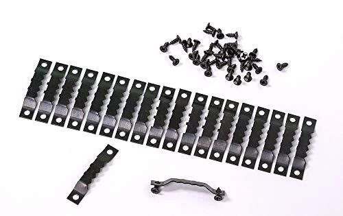 Lot De 252 Petits Crochets Robustes En Dents De Scie Avec Vis