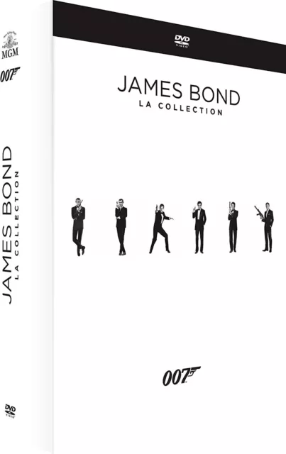 James Bond 007 La Collection Coffret DVD L' Intégrale des 24 Films NEUF