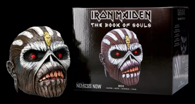 Zombie Crâne Coffret - Eddie Livre De Souls - Iron Maiden Boîte à Bijoux 3