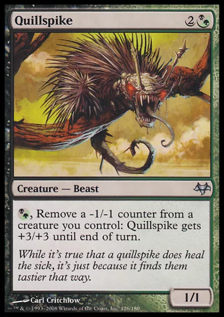 Mtg Quillspike Exc - Puntaculei - Evn - Magic