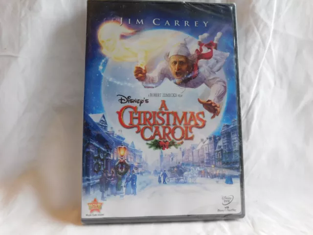 A Christmas Carol Walt Disney Dvd Jim Carrey New 699 Picclick