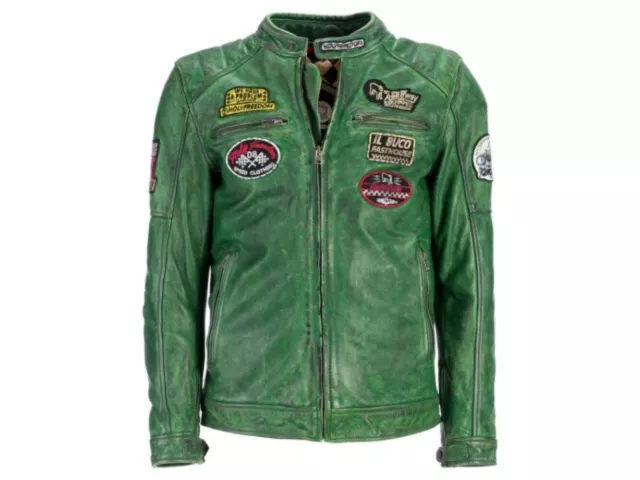 UNIVERSALE Giacca Moto Zero Green/M M 21700C04 Motorjacket Zero Green/M