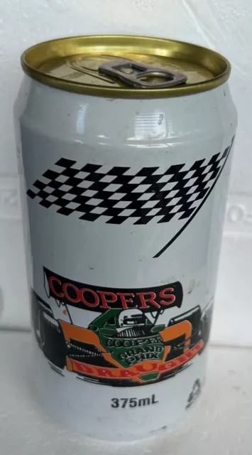 COLLECTIBLE COOPERS DRAUGHT GRAND PRIX 375 mL BEER CAN