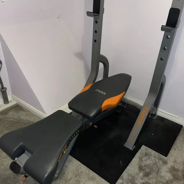 York diamond olympic sales narrow stance barbell bench