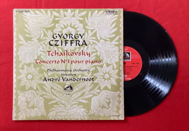 Gyorgy Cziffra Tchaikovsky Concerto N’1 Piano 2C06510592 Vg++ Vinyle 33T Lp