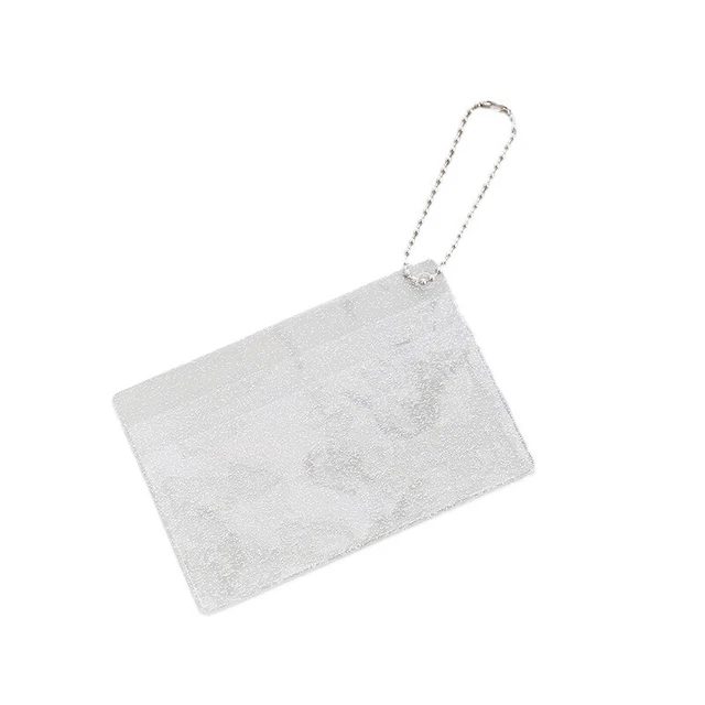 Transparent Card Cover Protective Holder Waterproof PVC Card Cover Holder Bag
