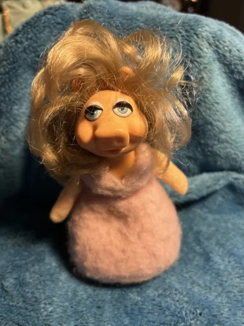 Vintage 1979 Muppets FISHER-PRICE MISS PIGGY BEAN BAG DOLL