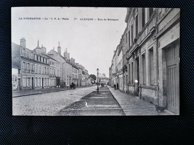 CPA 61 ALENCON - Rue de Bretagne