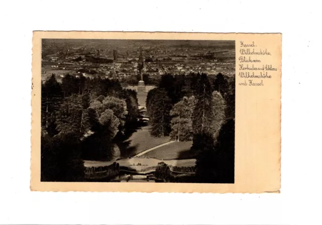 AK Ansichtskarte Kassel-Wilhelmshöhe / Blick vom Herkules - 1940