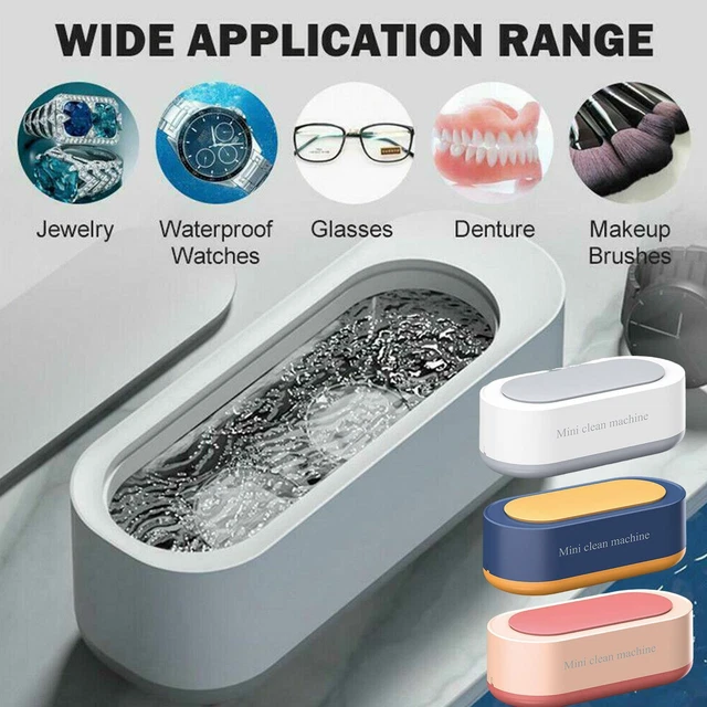Small 360 Degree Ultrasonicing Cleaning Box For Jewelry xp Cosmetics c V4R4
