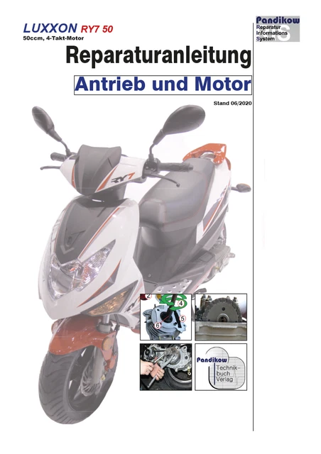 REPARATURANLEITUNG RIS LUXXON Jackfire 50, 4 Takt, Antrieb Und Motor EUR 17,95 - DE