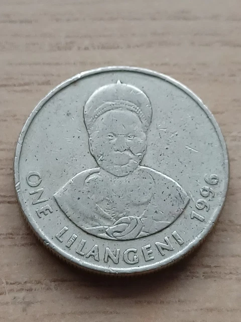 Eswatini Coin, Swaziland, 1 Lilangeni, 1996
