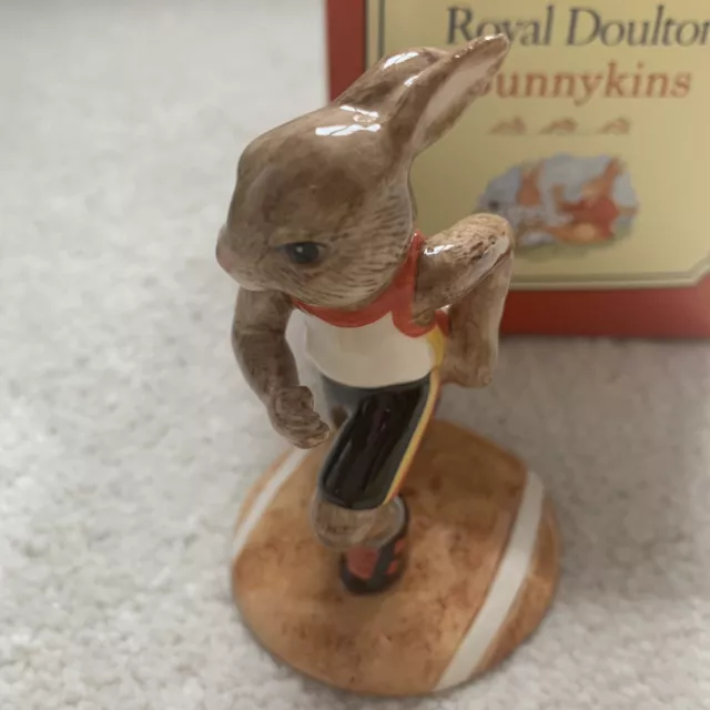 Bunnykins Runner Db205- Limited Edition 117 Out Of 2500 -Royal Doulton