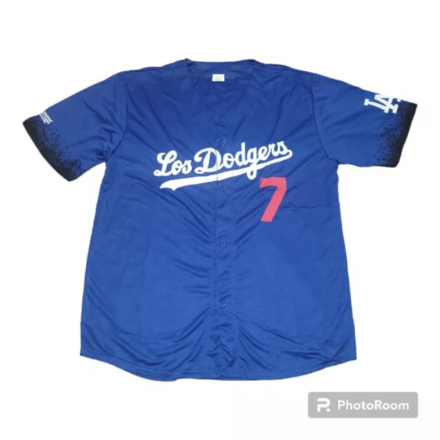 Los Angeles Dodgers Julio Urias 7 Road Gray 2022-23 All-Star Game Jersey -  Dingeas