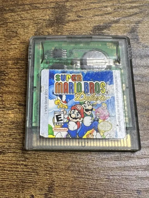 SUPER MARIO BROS Deluxe Nintendo Game Boy Color Game GBC Cartridge Only ...