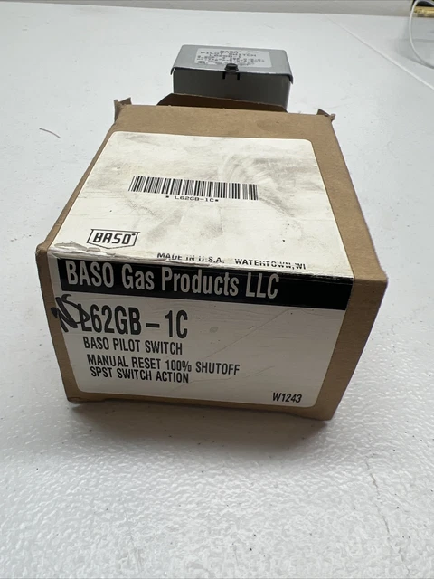 Baso L62GB-1 Pilot Safety Switch