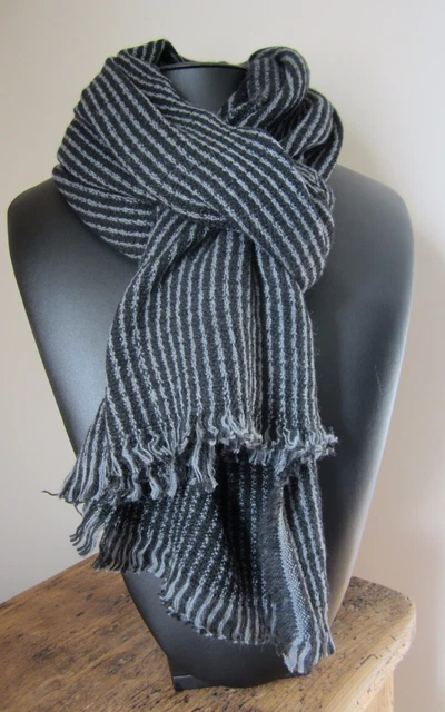 Écharpe Hommes Hiver Chaud Plaid Classique - Foulard Chic Automne Hiver Pour Hommes Et Femmes - Cadeau Élégant