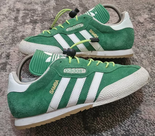 Adidas originals sales samba super green