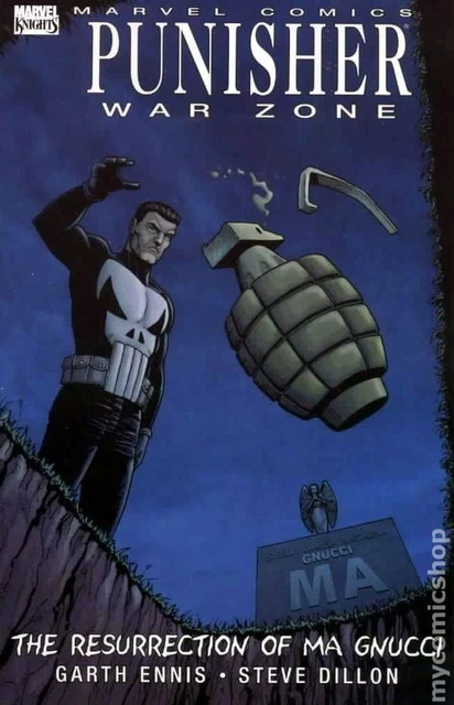 Punisher War Zone The Resurrection Ma Gnucci TPB #1-1ST FN 2009 Stock Image