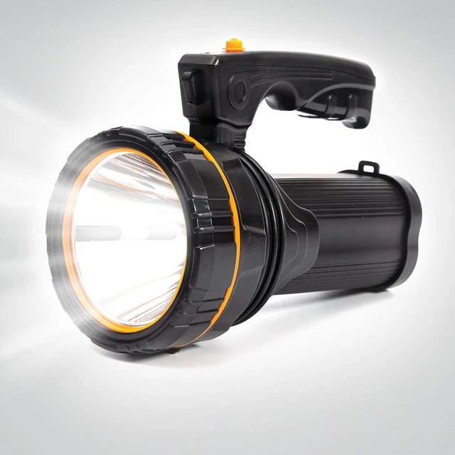 MAYTHANK Super Bright Powerful LED Torch Light Rechargeable Flashlight Big 4