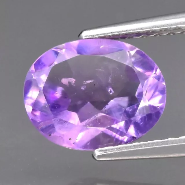 ★★ Rare ! Jolie Amethyste Pourpre Du Bresil : 1,43 Carat ★★ P263.129T