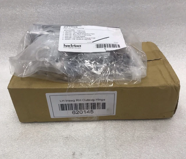 hadrian 621005 Commercial Bathrooms door Complete Hardware Kit. For L/H Inswing.