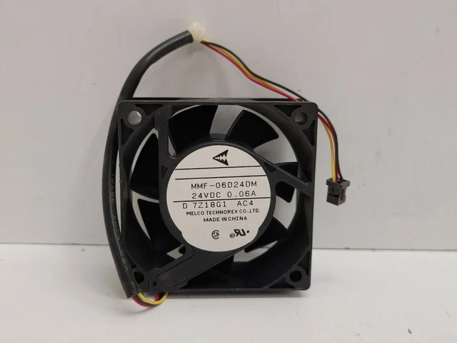 New Old Stock! Melco Technorex 24Vdc 0.06A Fan Mmf-06D24Dm