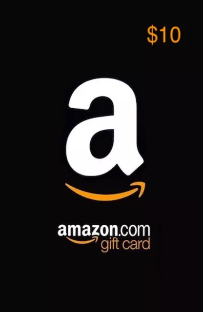 Amazon Gutschein 10 Dollar ($10) Card Geschenkkarte Digital Code - [US]