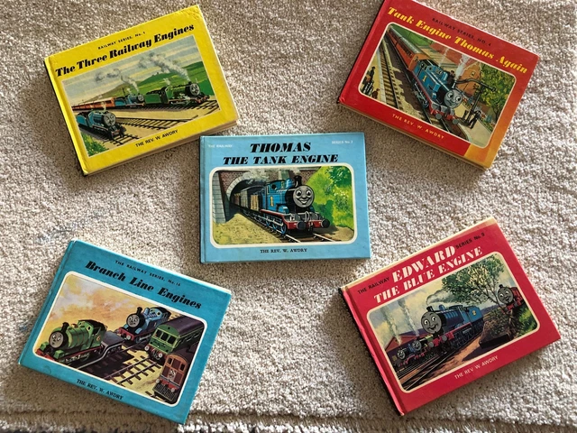THOMAS THE TANK Engine Railway Series Books Rev.W.Awdry Vintage 1980s ...