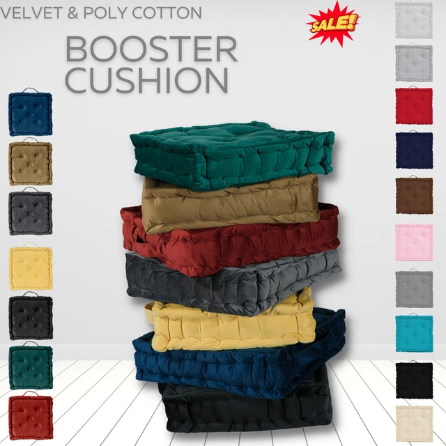 Luxury Booster Cushion Armchair Seat Pads Chunky Garden Dining Car Chair Thick