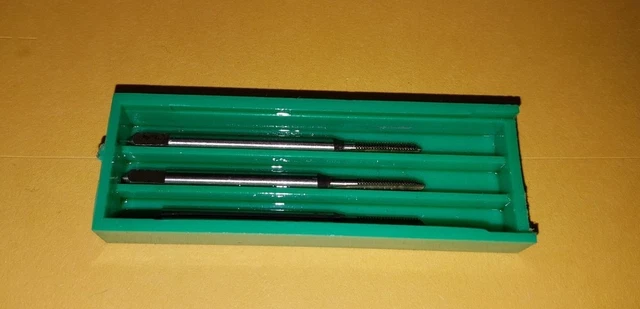 Jeu De 3 Tarauds à Main Métriques HSS-M2 - M2,5 X 0,45 Mm - ISO 529 - Neuf Sous Emballage