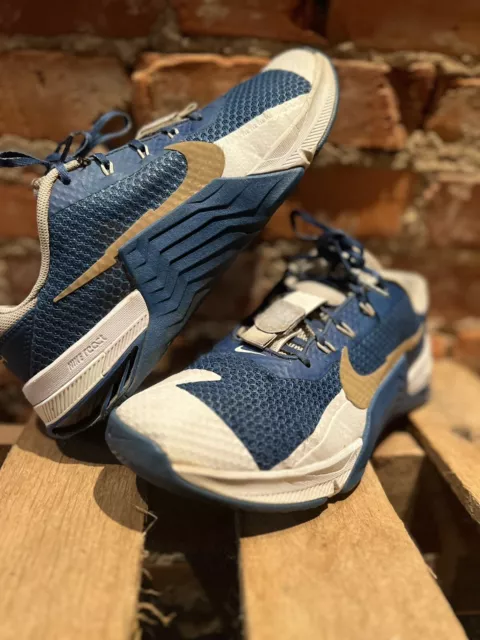 Nike Metcon 7  Men’s Size 9 Training Shoes Blue/white (DJ7031-991) Sneakers