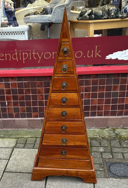 Pyramid shaped chest of drawers for sale discount