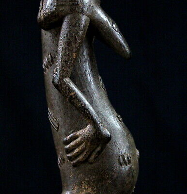 Art African tribal - Antique Asia Usu Baoulé Billiards Ball - Sculpture 44,5 CMS 3