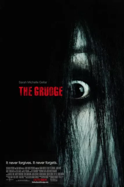 THE GRUDGE 2004 Original DS 2 Sided 27X40" Movie Poster Sarah Michelle Gellar