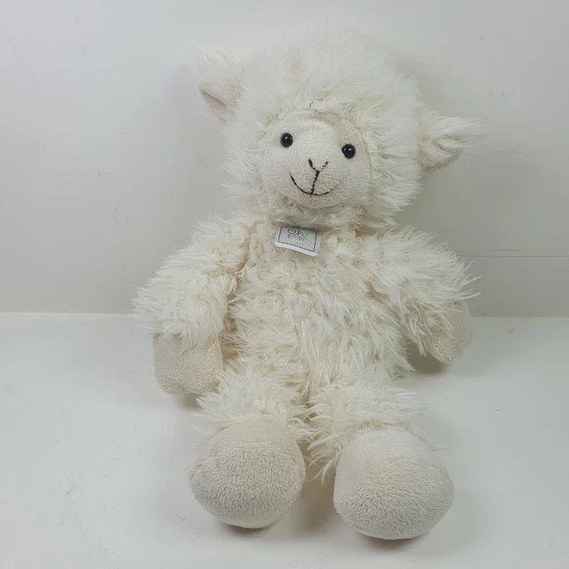 Oh Studio Fluffy Lamb Sheep Cream White  Agneau Soft Toy **No  Blanket**