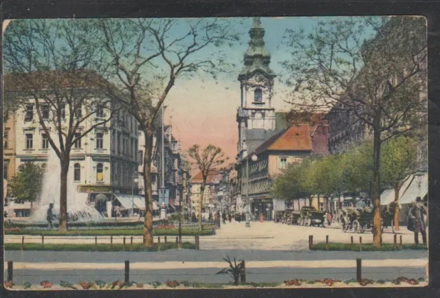 Steiermark Original   Ansichtskarte Graz  Bismarckplatz      um 1915
