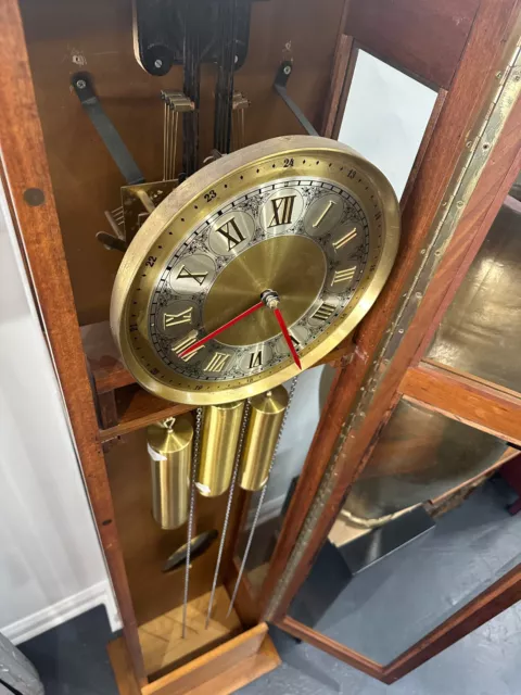 Spendid | Late 20th Century | Grand Father Clock with German Mechanical Workings 2