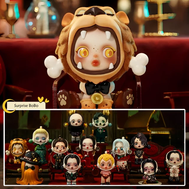 POP MART Skullpanda X The Addams Family Series Blind Box Confirmed Figure Toys