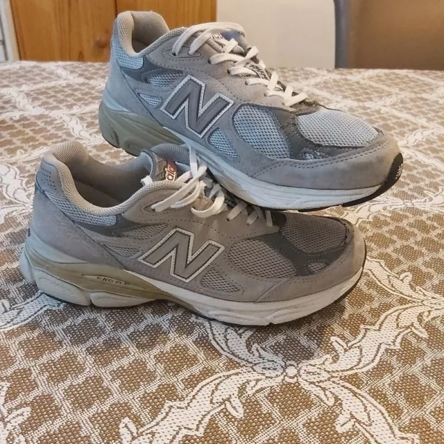 NEW BALANCE M990GL3 Made In USA Grey Men s Sneakers Size UK 7.5 US 8 VGC 71.52 PicClick UK