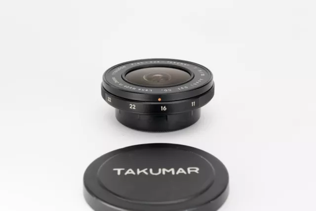 Very Rare 18mm Asahi Penatx M42 'fish eye' Takumar Pancake Ultra-wide lens